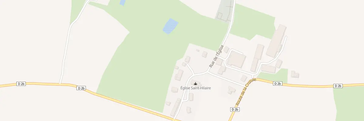 Plan du 135 Rue de l’Eglise à Courtes