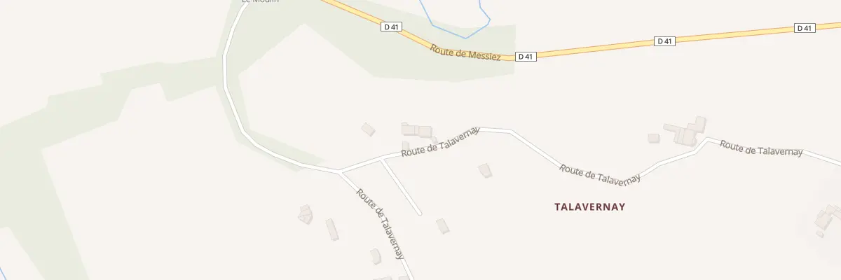 Plan du 740 Rte de Talavernay à Villeneuve-de-Marc