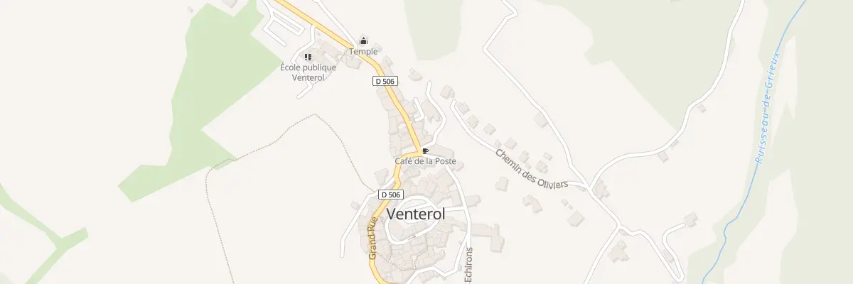 Plan du 5084 Pl Sabarot à Venterol