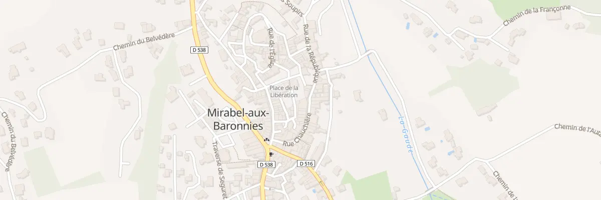 Plan du 5139 Rue de la République à Mirabel-aux-Baronnies