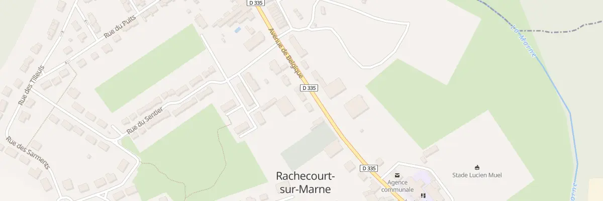Plan du 52 Av de Belgique à Rachecourt-sur-Marne
