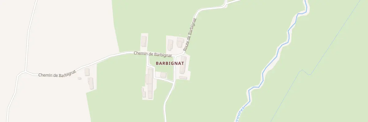 Plan du 703 Rte de Barbignat à Jayat