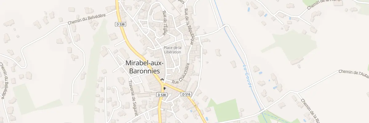 Plan du 5136 Rue Chauchière à Mirabel-aux-Baronnies
