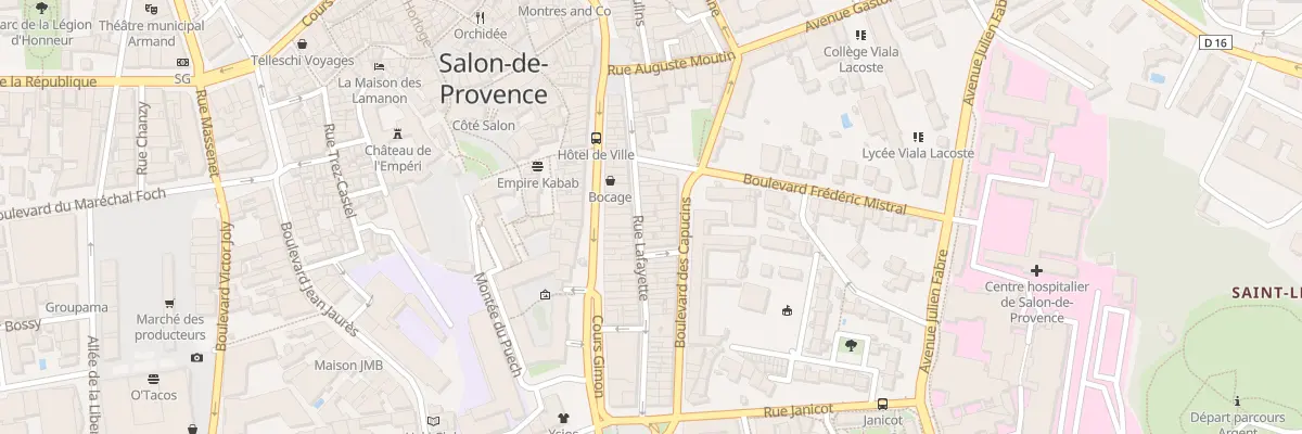 Plan du 101 Rue Lafayette à Salon-de-Provence