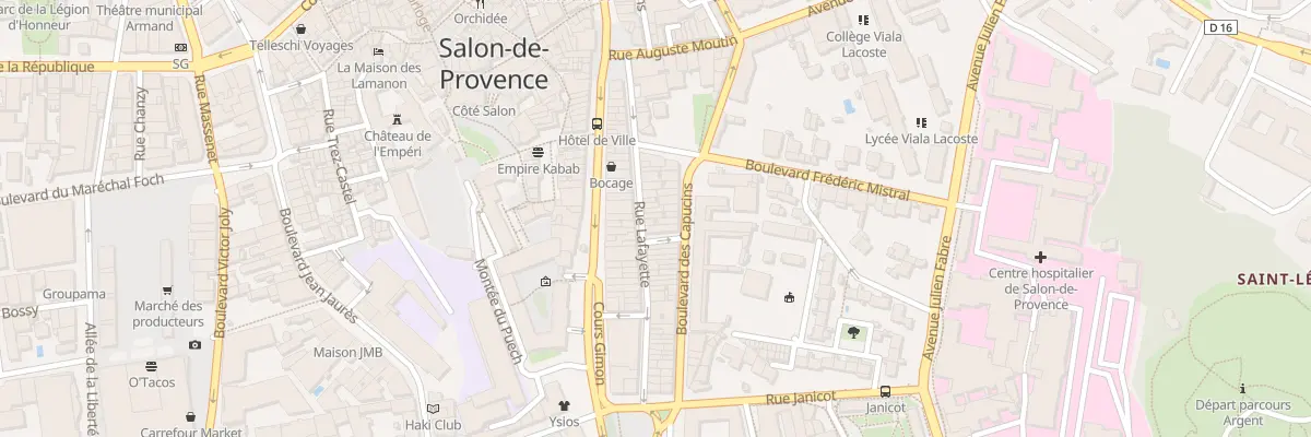 Plan du 113 Rue Lafayette à Salon-de-Provence