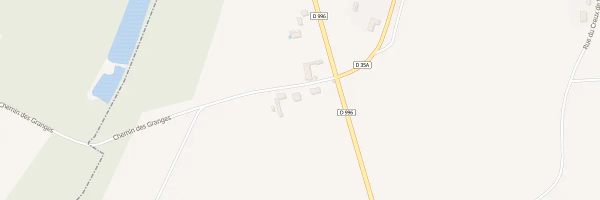Plan du 3 Che des Granges à Glanon