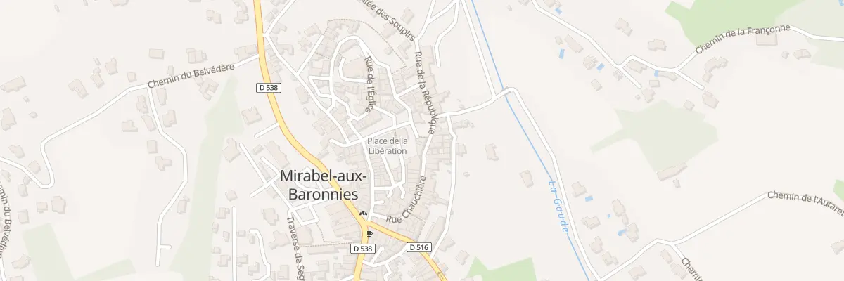 Plan du 5143 Rue de la République à Mirabel-aux-Baronnies
