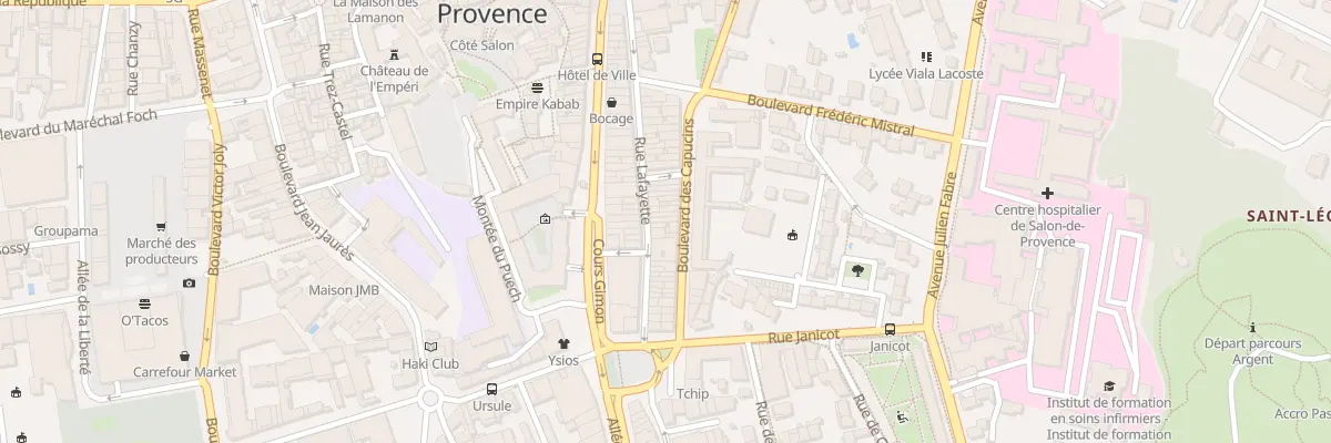 Plan du 167 Rue Lafayette à Salon-de-Provence