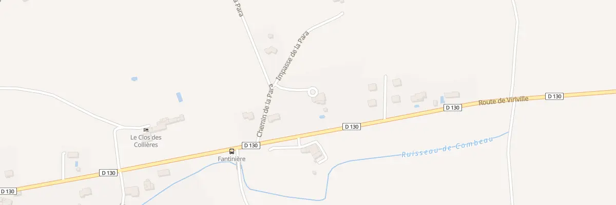 Plan du 2 Imp de la Para à Marcollin