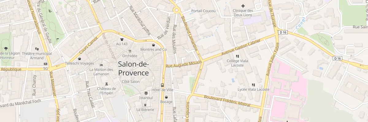 Plan du 35 Rue Auguste Moutin à Salon-de-Provence