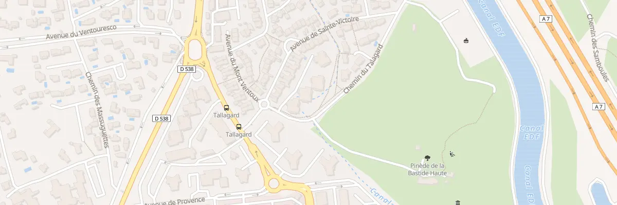 Plan du 9001 Res Les Hauts de Talagard à Salon-de-Provence