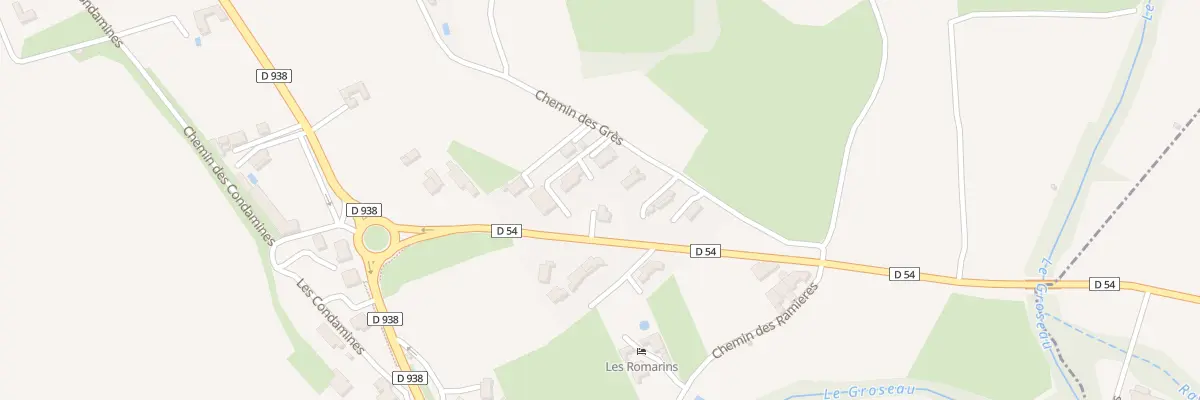 Plan du 5148 Le Gres à Crestet