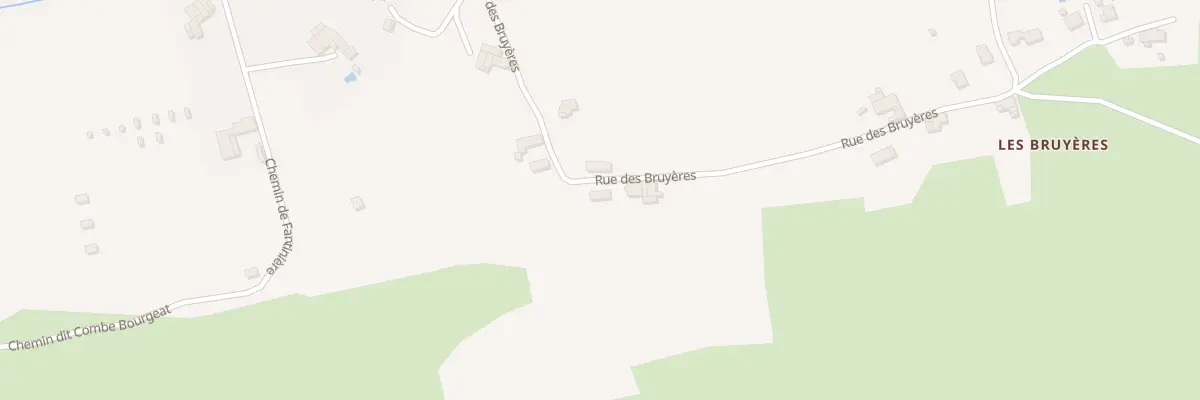 Plan du 336 Rue des Bruyères à Marcollin