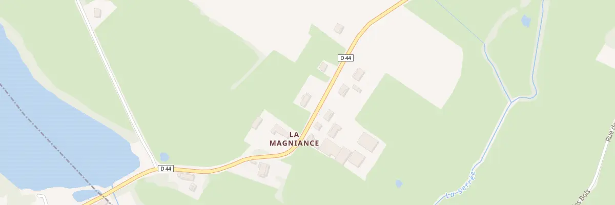 Plan du 1050 Rte de St Vincent à Montret