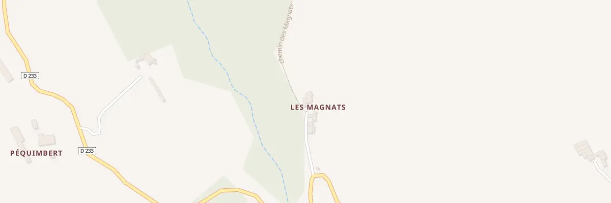 Plan du 5046 Les Magnats au Poët-Célard