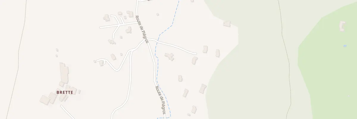 Plan du 5001 Les Andrieux à Piégros-la-Clastre
