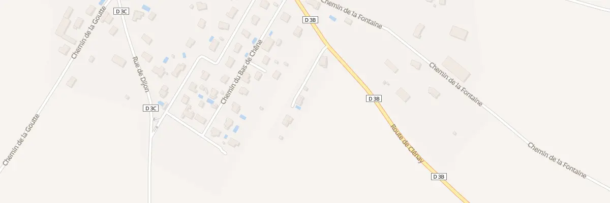 Plan du 6 Rte de Clénay à Marsannay-le-Bois