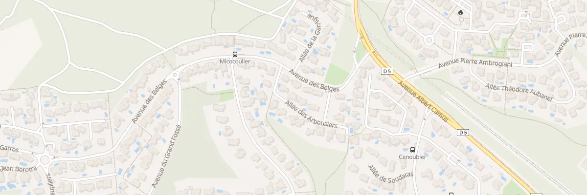 Plan du 3 All des Arbousiers à Sausset-les-Pins