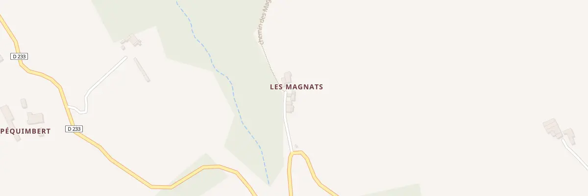 Plan du 5047 Les Magnats au Poët-Célard