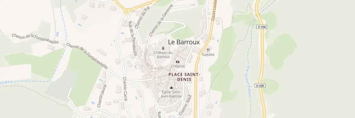 Plan du 7012F Le Village au Barroux