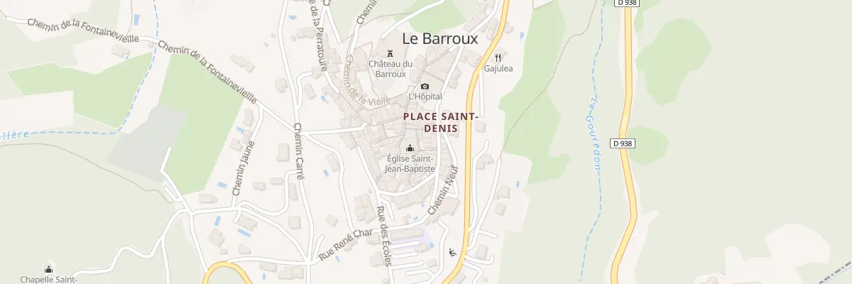 Plan du 5101 Le Village au Barroux