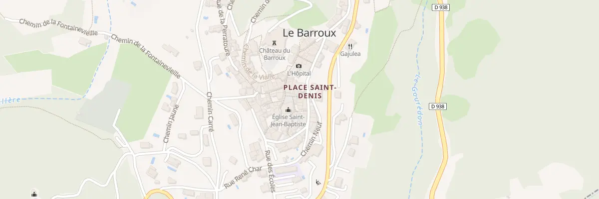 Plan du 6867 Le Village au Barroux