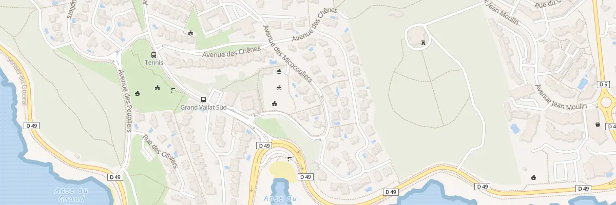 Plan du 7 Av des Micocouliers à Sausset-les-Pins