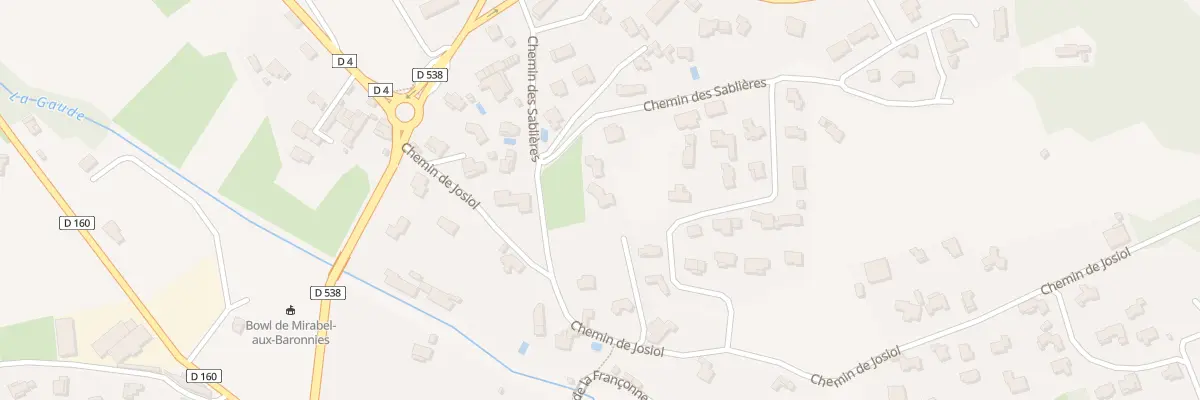 Plan du 5882 Josiol à Mirabel-aux-Baronnies