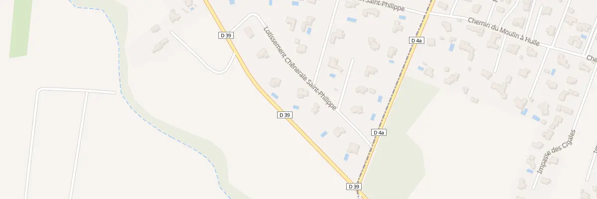 Plan du 4 Lot Cheneraie St Philippe à Pernes-les-Fontaines