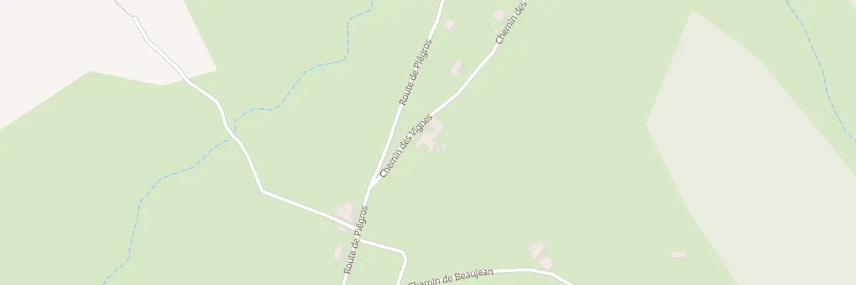Plan du 5174 Les Vignes à Piégros-la-Clastre