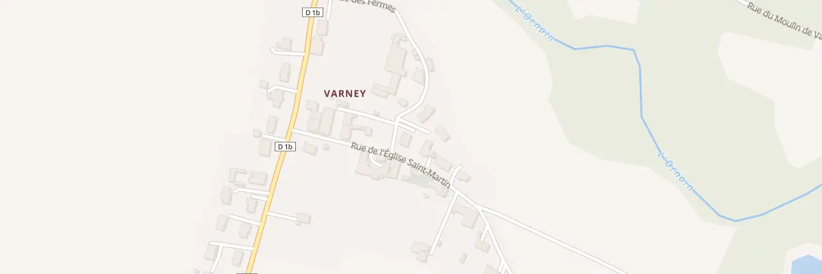 Plan du 5001F Rue des Fermes à Val-d’Ornain