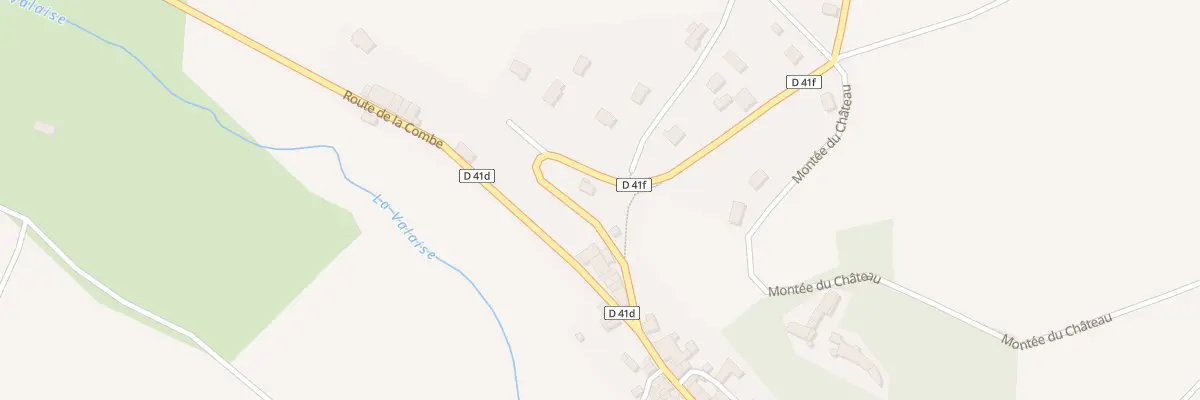 Plan du 208 Rte de Saint Jean de Bournay à Villeneuve-de-Marc