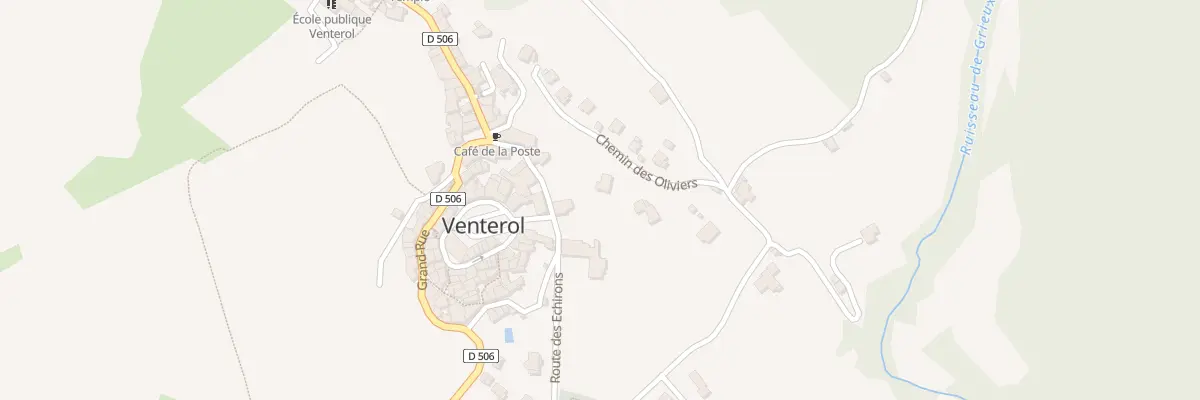 Plan du 5286 Sur Vialle à Venterol