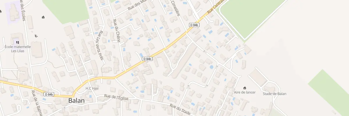 Plan du 115 Rue du Clos Fleuri à Balan