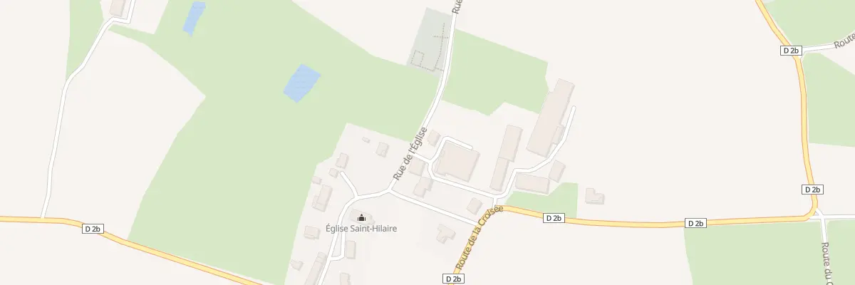 Plan du 230 Rue de l’Eglise à Courtes