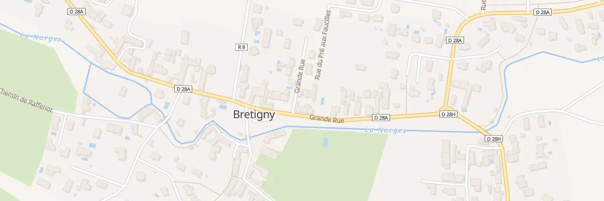 Plan du 11 Gr Grande Rue à Bretigny