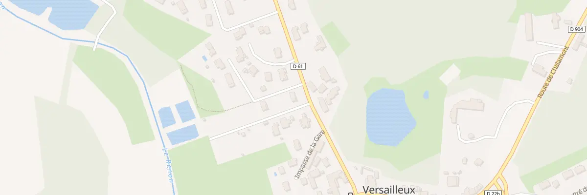 Plan du 195 Rte du Plantay à Versailleux