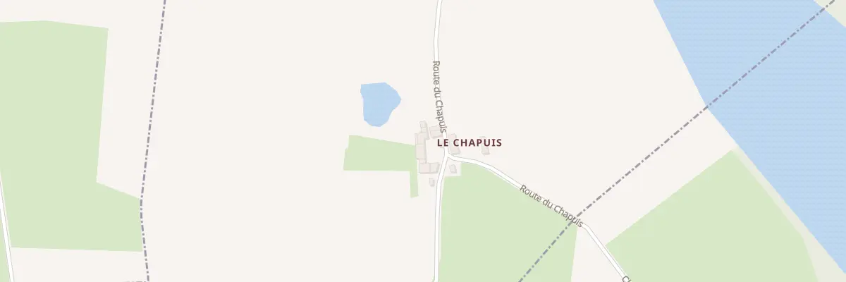 Plan du 186 Rte du Chapuis à Joyeux