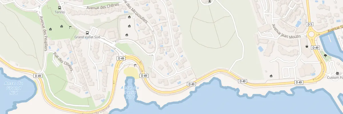 Plan du 7 Av des Tamaris à Sausset-les-Pins