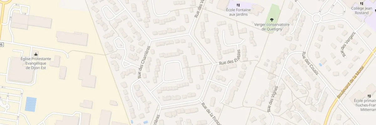 Plan du 48 Rue des Charrières à Quetigny