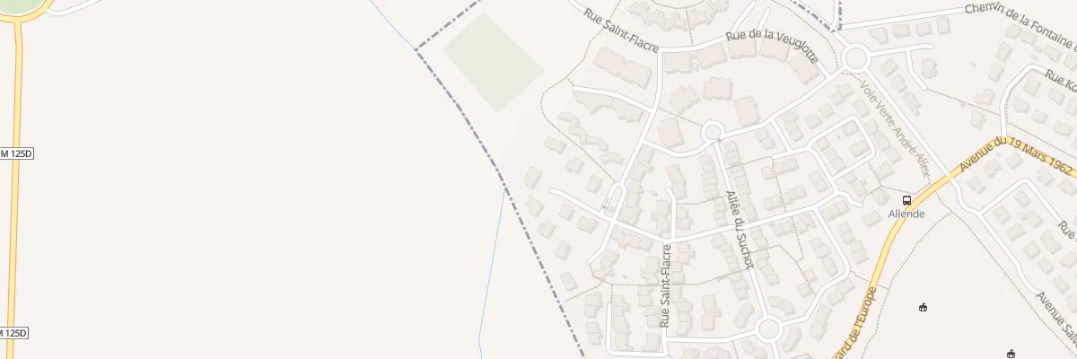 Plan du 63 Rue Saint Fiacre à Quetigny