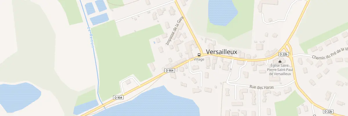 Plan du 5026 Le Village à Versailleux