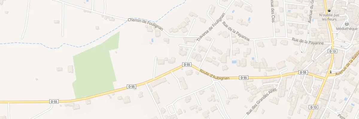 Plan du 23 Imp Saint Joseph à Caromb