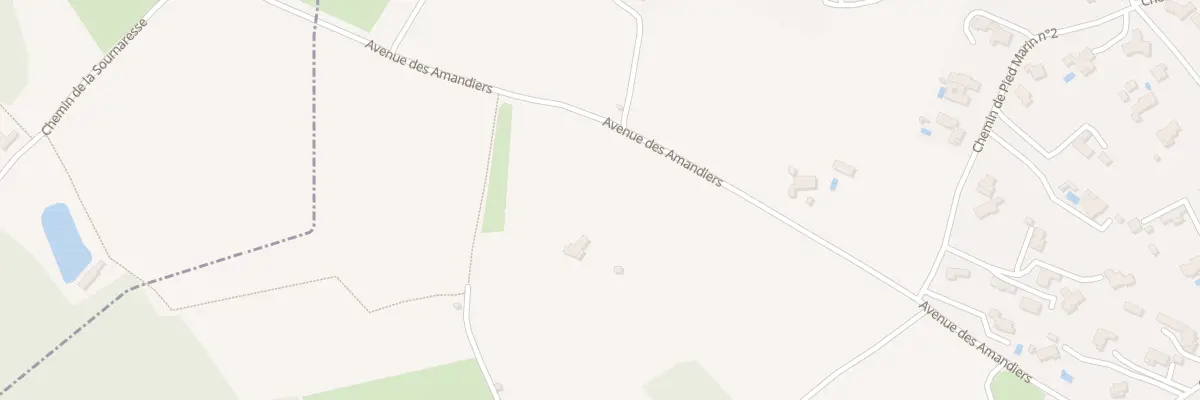 Plan du 1645 Av des Amandiers à Mazan