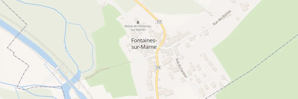 Plan du 1 Pl des Tilleuls à Fontaines-sur-Marne