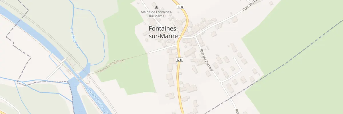 Plan du 9 Rue de l’Eglise à Fontaines-sur-Marne
