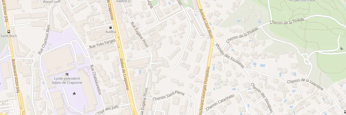 Plan du 312 Rue de Grignan à Salon-de-Provence