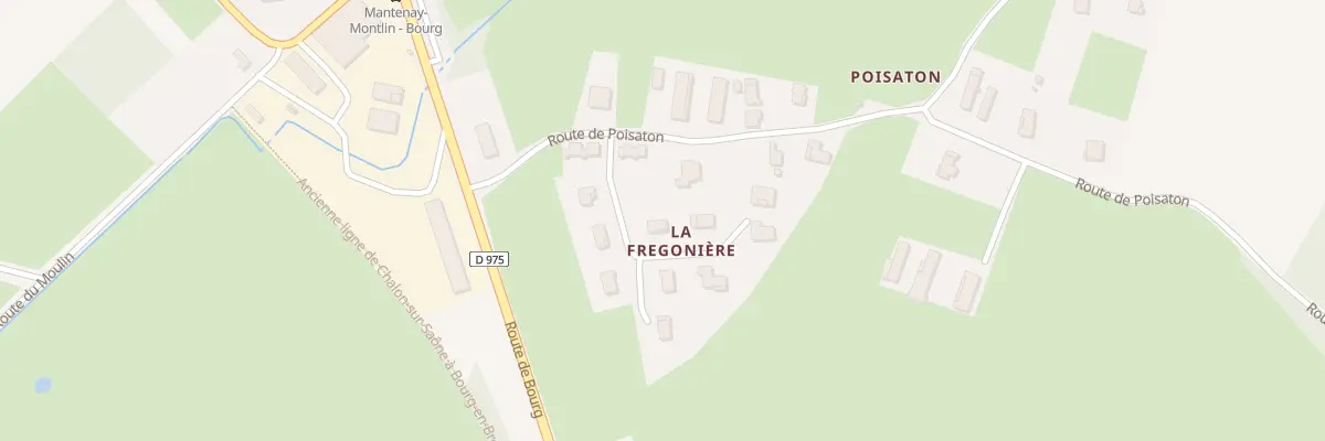 Plan du 115 Imp de la Fregonniere à Mantenay-Montlin