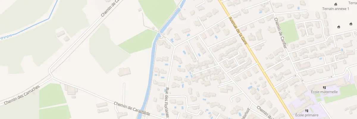 Plan du 139 Rue des Florianes à Robion