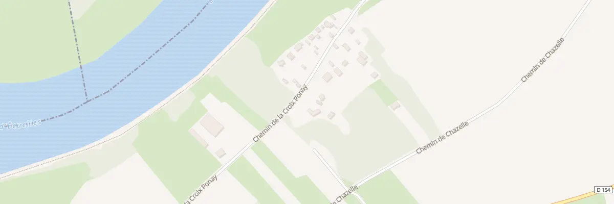 Plan du 8 Cr Dit de la Croix Ponay à Charnay-lès-Chalon